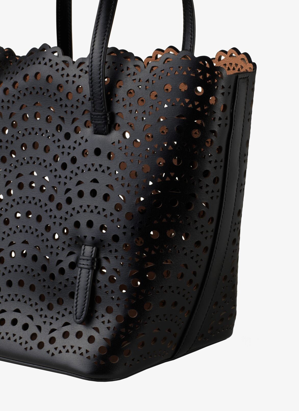 Nicole 17 Tote Bag ALAÏA BLACK NICOLE 17 TOTE BAG